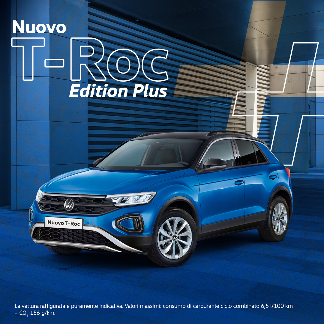Auto Nuove Volkswagen Nuovo T-Roc concessionaria ufficiale